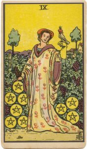 9 of coins tarot