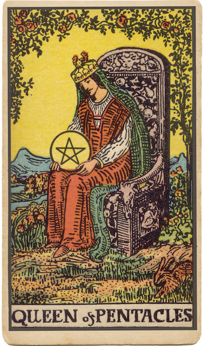 Queen of Pentacles Tarot Card Meanings