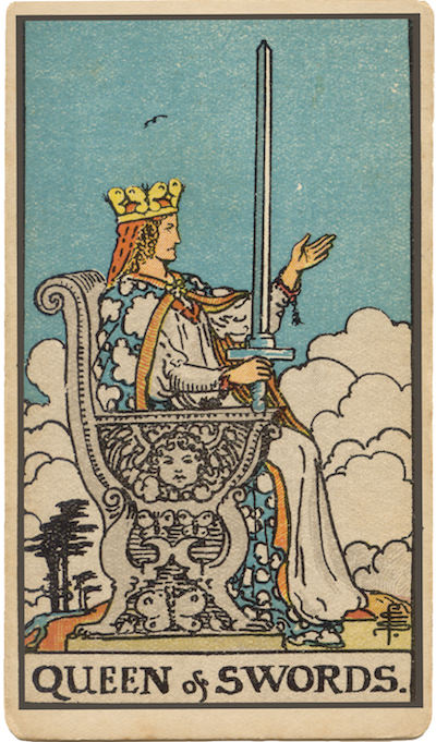 Queen of Swords Tarot Card Meanings