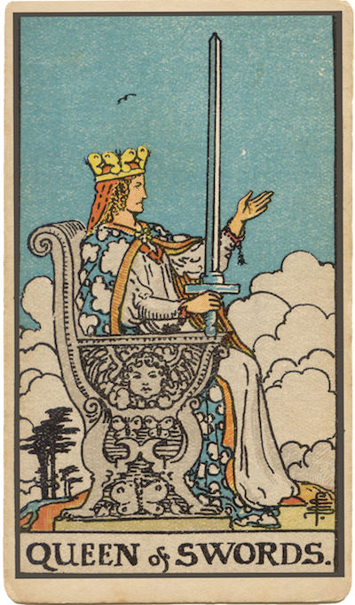 What kind of person is the Queen of Swords?